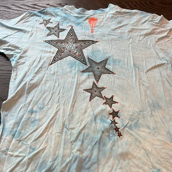 connected apparel Men's Blue Graphic Tee - Picture 4 of 4